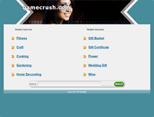 Tablet Screenshot of gamecrush.com